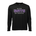 MILTON BATS LONG SLEEVE DRI FIT TSHIRT
