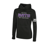 MILTON BATS SOLID TECH FLEECE HOODIE