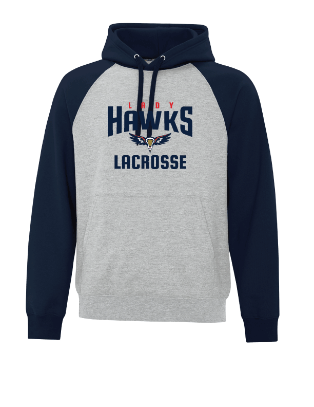 OAKVILLE LADY HAWKS TWO TONED FLEECE HOODIE