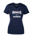 OAKVILLE LADY HAWKS LADIES VNECK DRI FIT TSHIRT