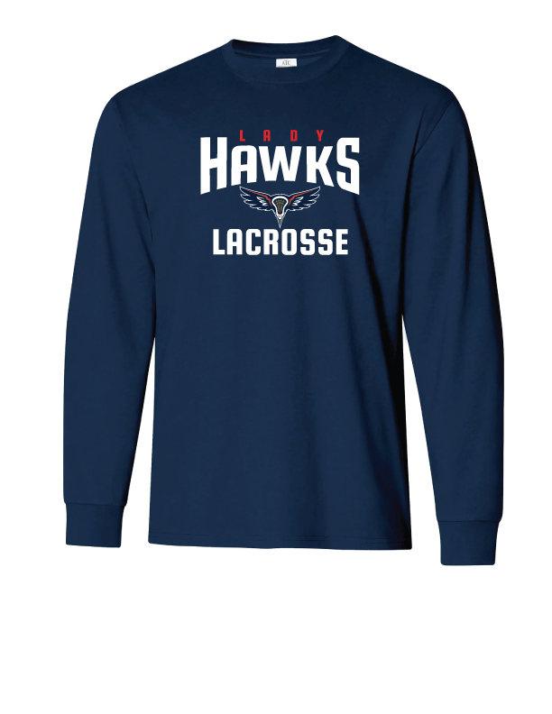 OAKVILLE LADY HAWKS LONG SLEEVE COTTON TSHIRT