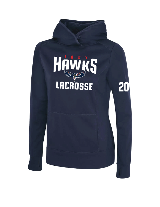 OAKVILLE LADY HAWKS SOLID TECH FLEECE HOODIE