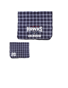 OAKVILLE LADY HAWKS FLANNEL BLANKET