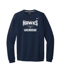 OAKVILLE LADY HAWKS NIKE CLUB FLEECE CREWNECK