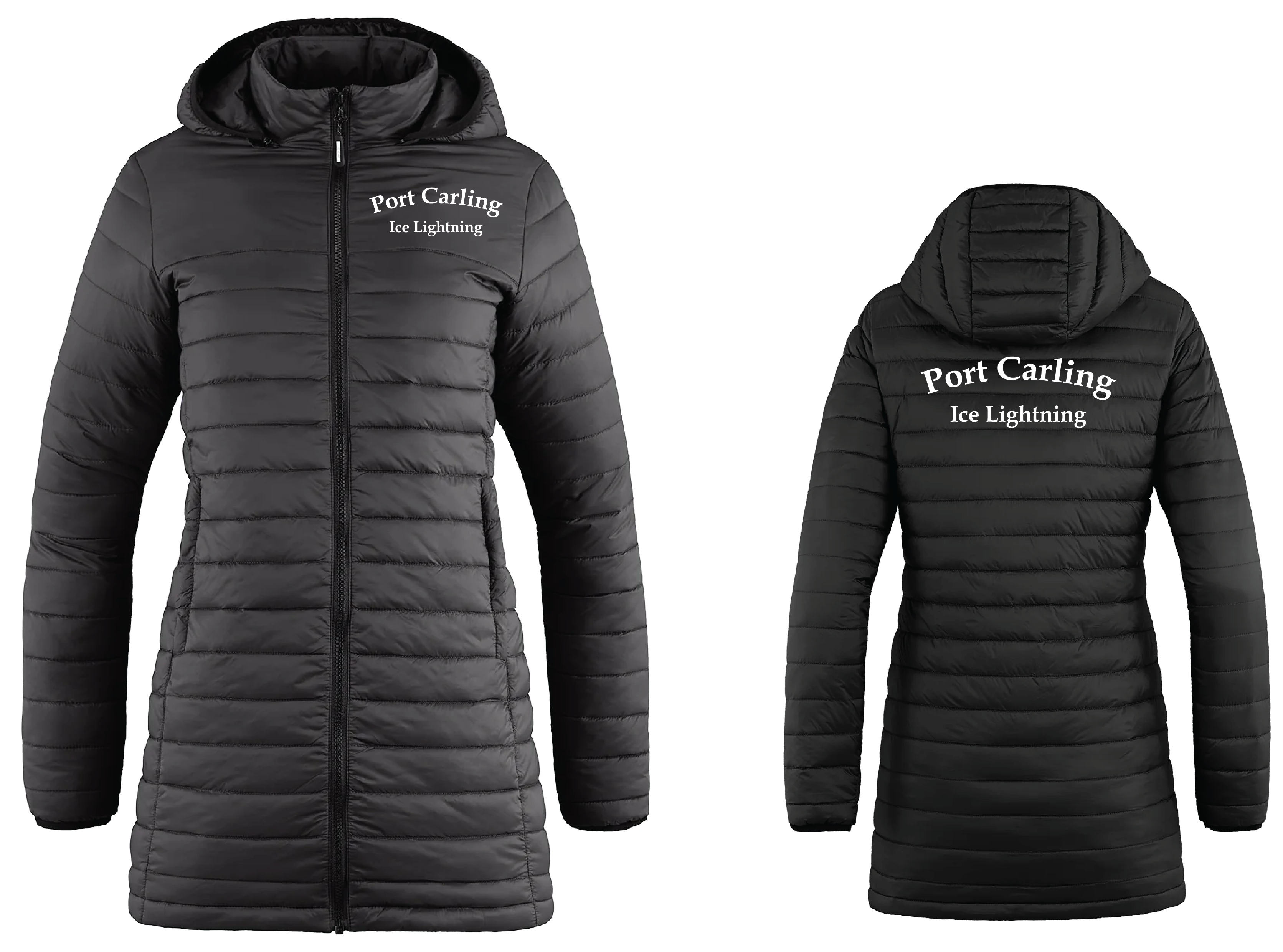 PORT CARLING ICE LIGHTNING - FULL LENGTH PUFFER JACKET