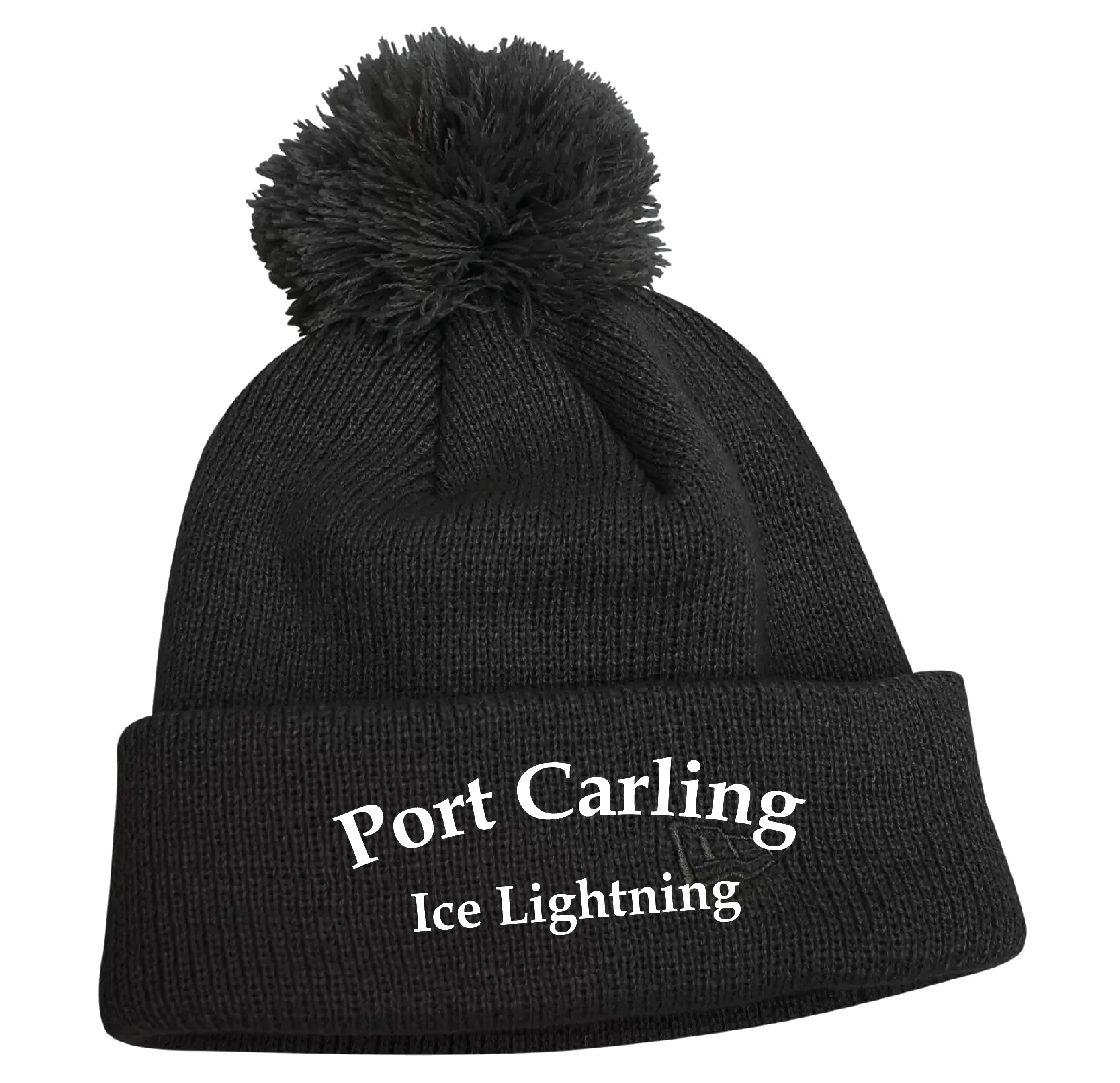 PORT CARLING ICE LIGHTNING - NEW ERA POM TOQUE
