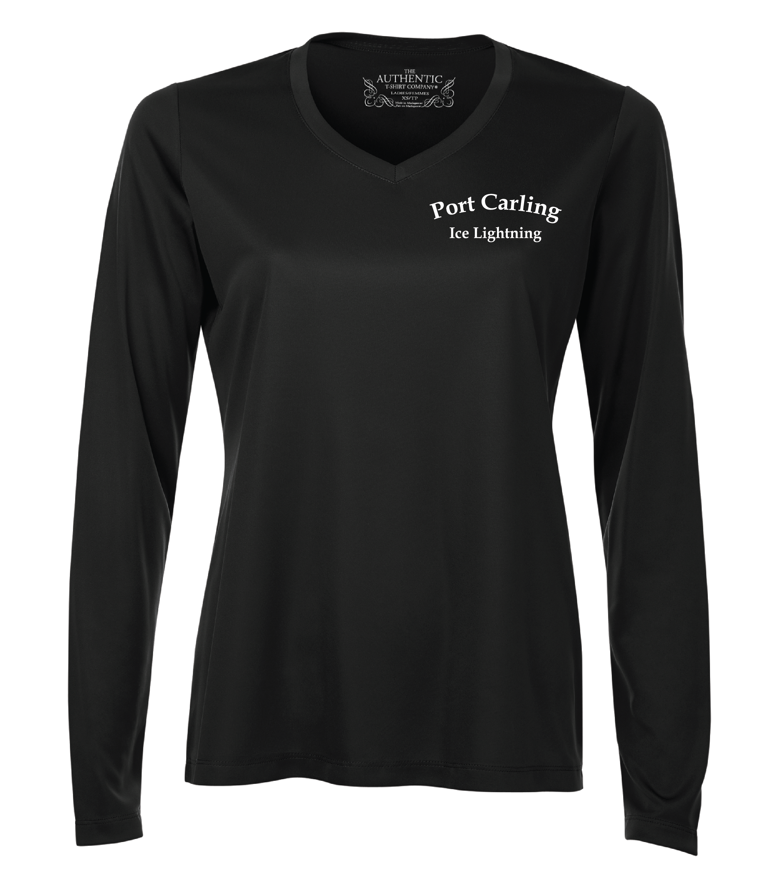 PORT CARLING ICE LIGHTNING - LONG SLEEVE DRI FIT TSHIRT