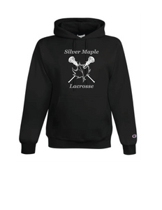 SILVER MAPLE LACROSSE CHAMPION FLEECE HOODIE