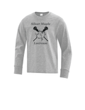 SILVER MAPLE LACROSSE LONG SLEEVE COTTON TSHIRT