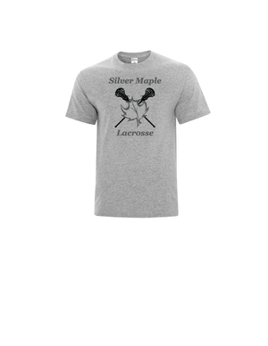SILVER MAPLE LACROSSE COTTON TSHIRT