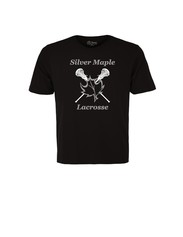 SILVER MAPLE LACROSSE COTTON TSHIRT