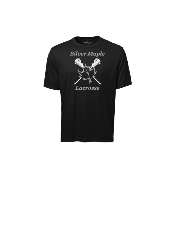 SILVER MAPLE LACROSSE DRI FIT TSHIRT
