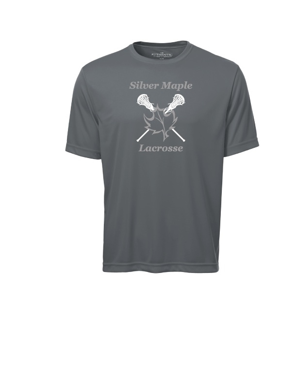 SILVER MAPLE LACROSSE DRI FIT TSHIRT