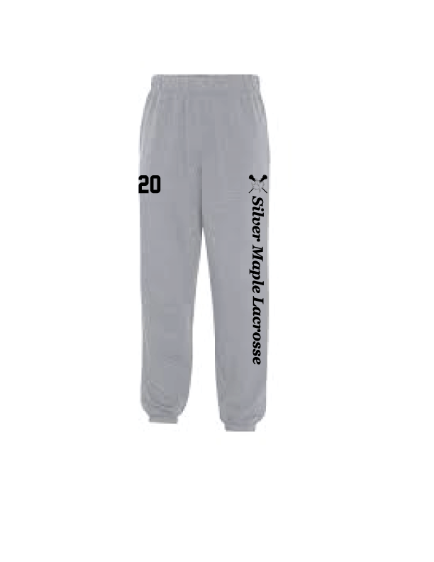 SILVER MAPLE LACROSSE FLEECE SWEATPANTS