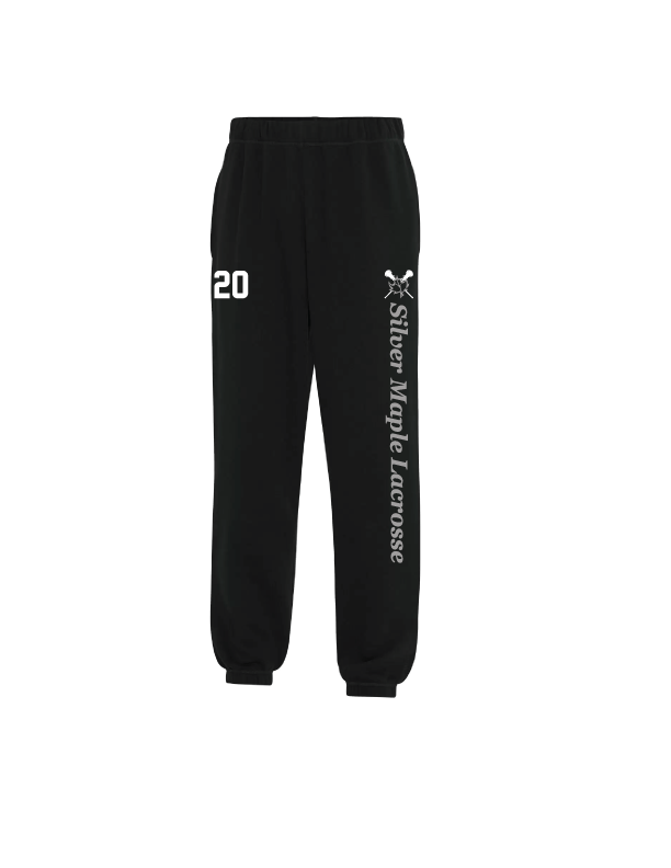 SILVER MAPLE LACROSSE FLEECE SWEATPANTS