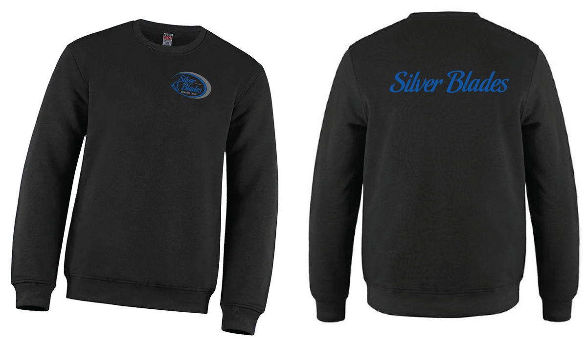 SILVER BLADES - CREWNECK FLEECE PULLOVER