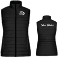 SILVER BLADES -  FARO PUFFER VEST (WHITE LOGO)