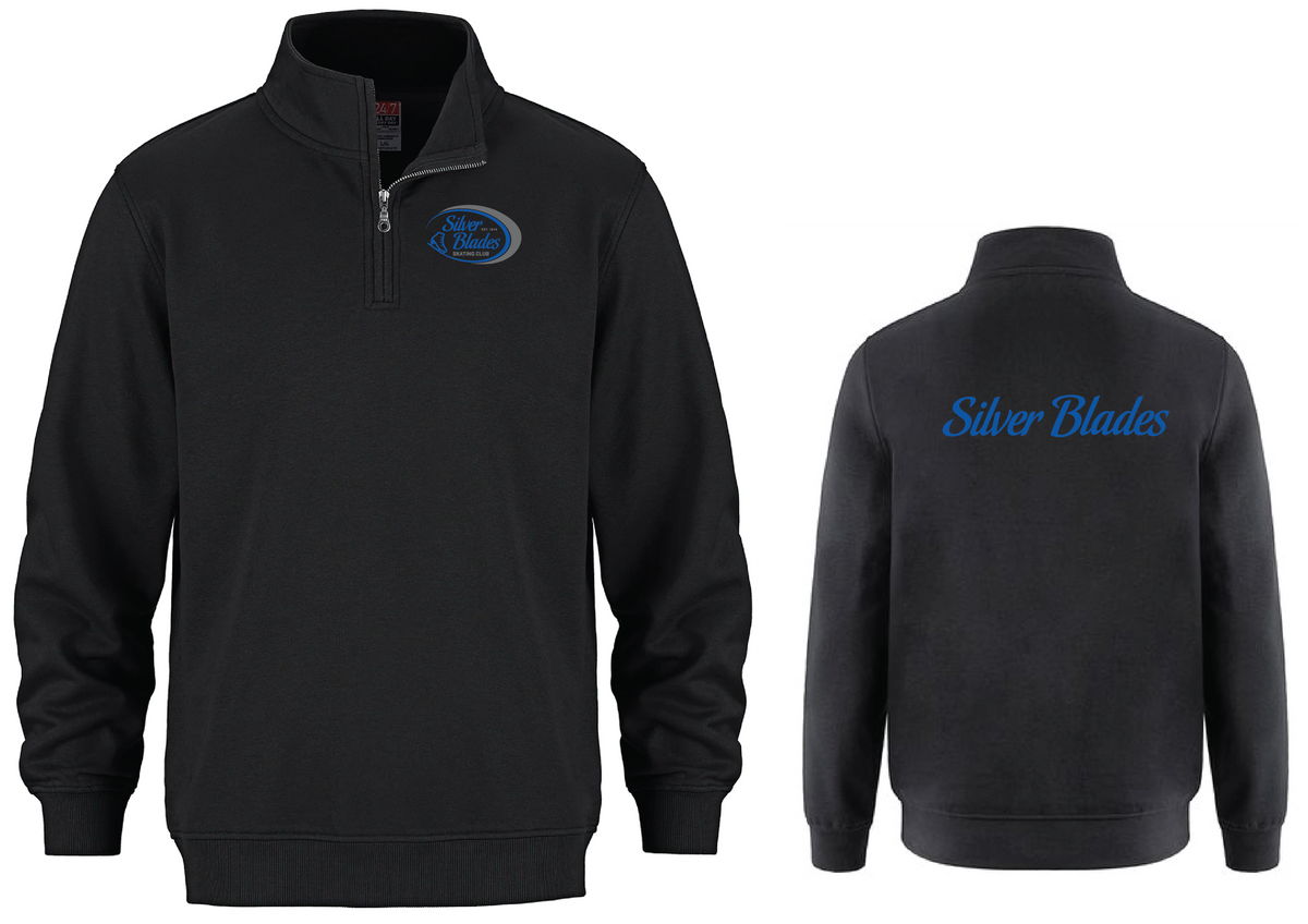 SILVER BLADES - 1/4 ZIP FLEECE PULLOVER