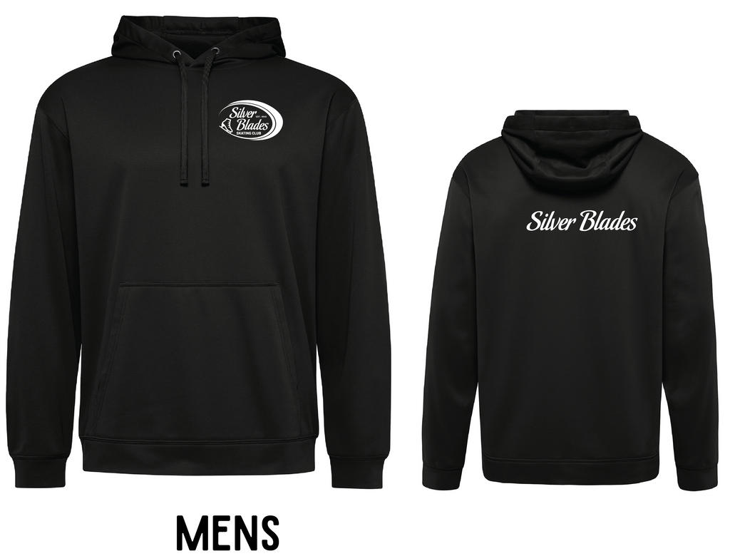 SILVER BLADES - TECH HOODIE (WHITE LOGO)