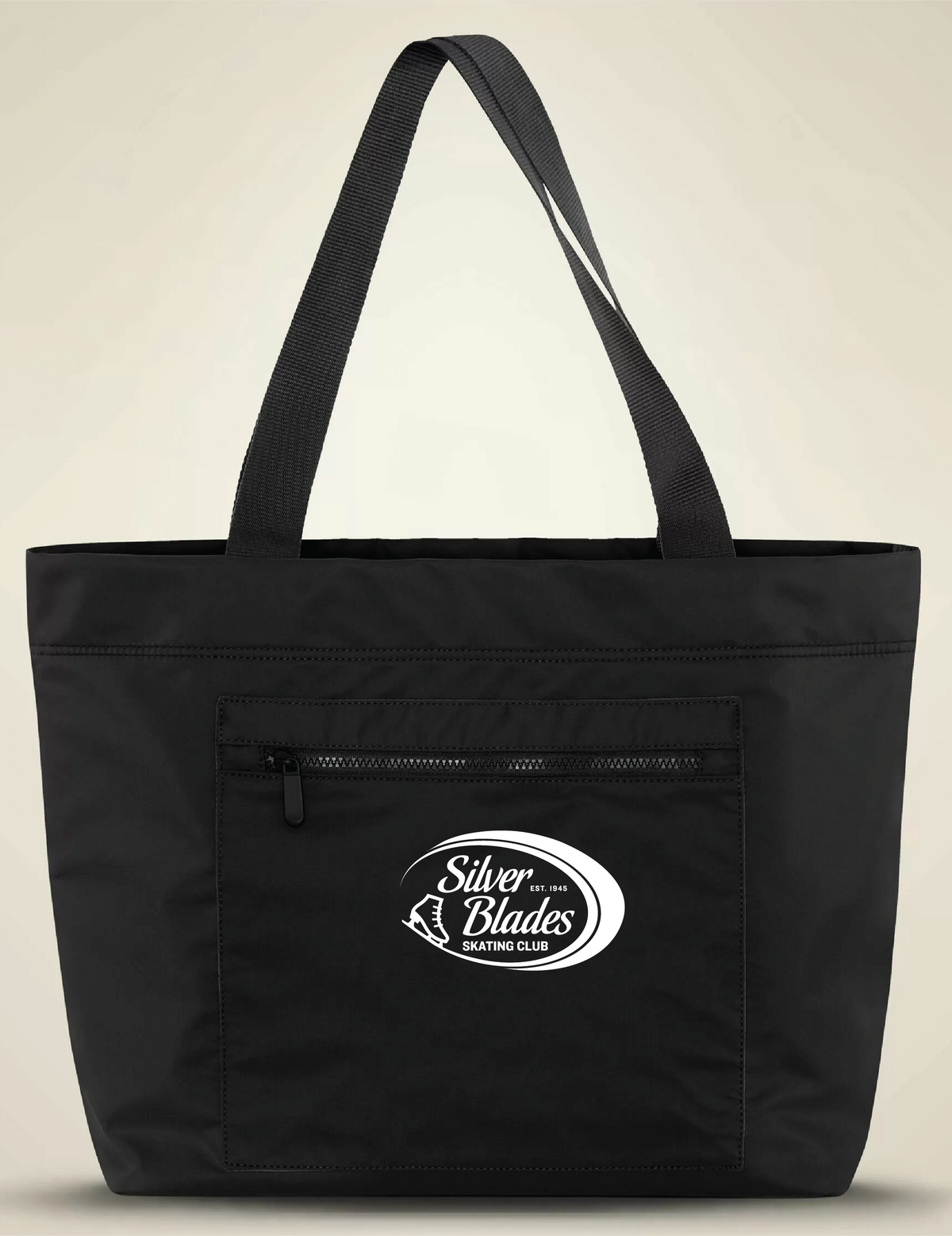 SILVER BLADES - CARRY ALL TOTE BAG (WHITE LOGO)
