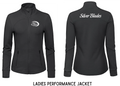 SILVER BLADES - PERFORMANCE FULL ZIP JACKET (WHITE LOGO)