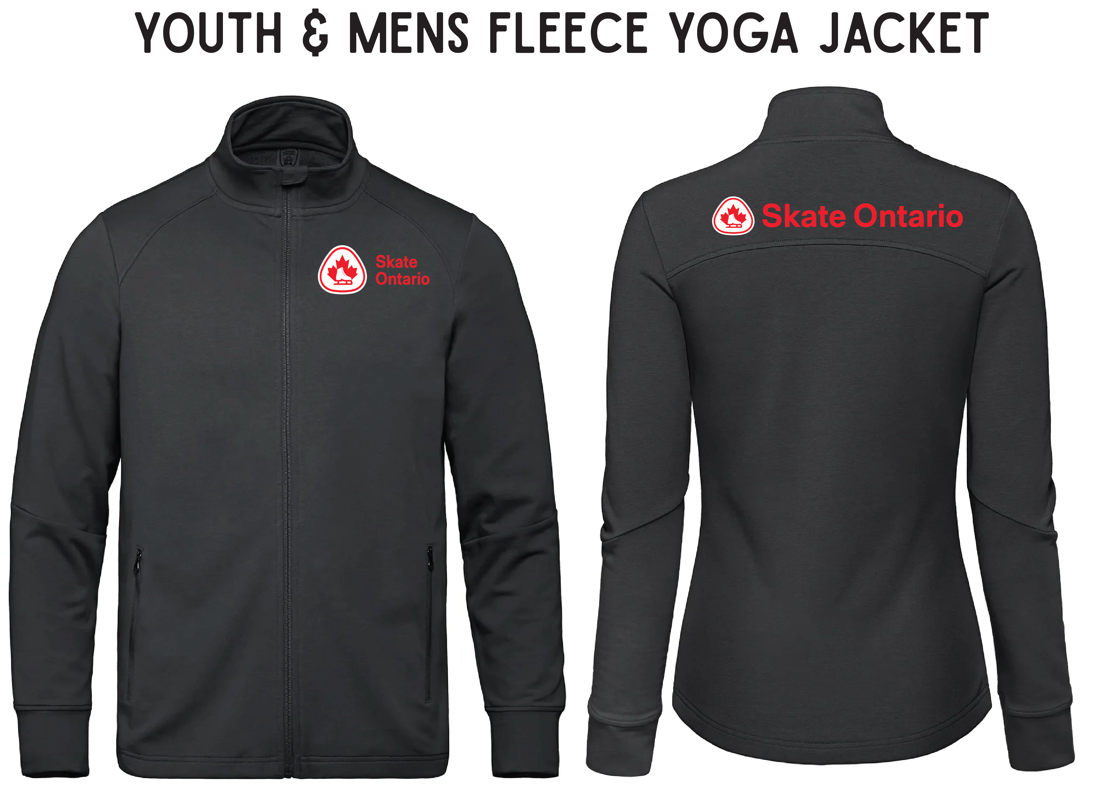 SKATE ONTARIO PERFORMANCE FULL ZIP JACKET