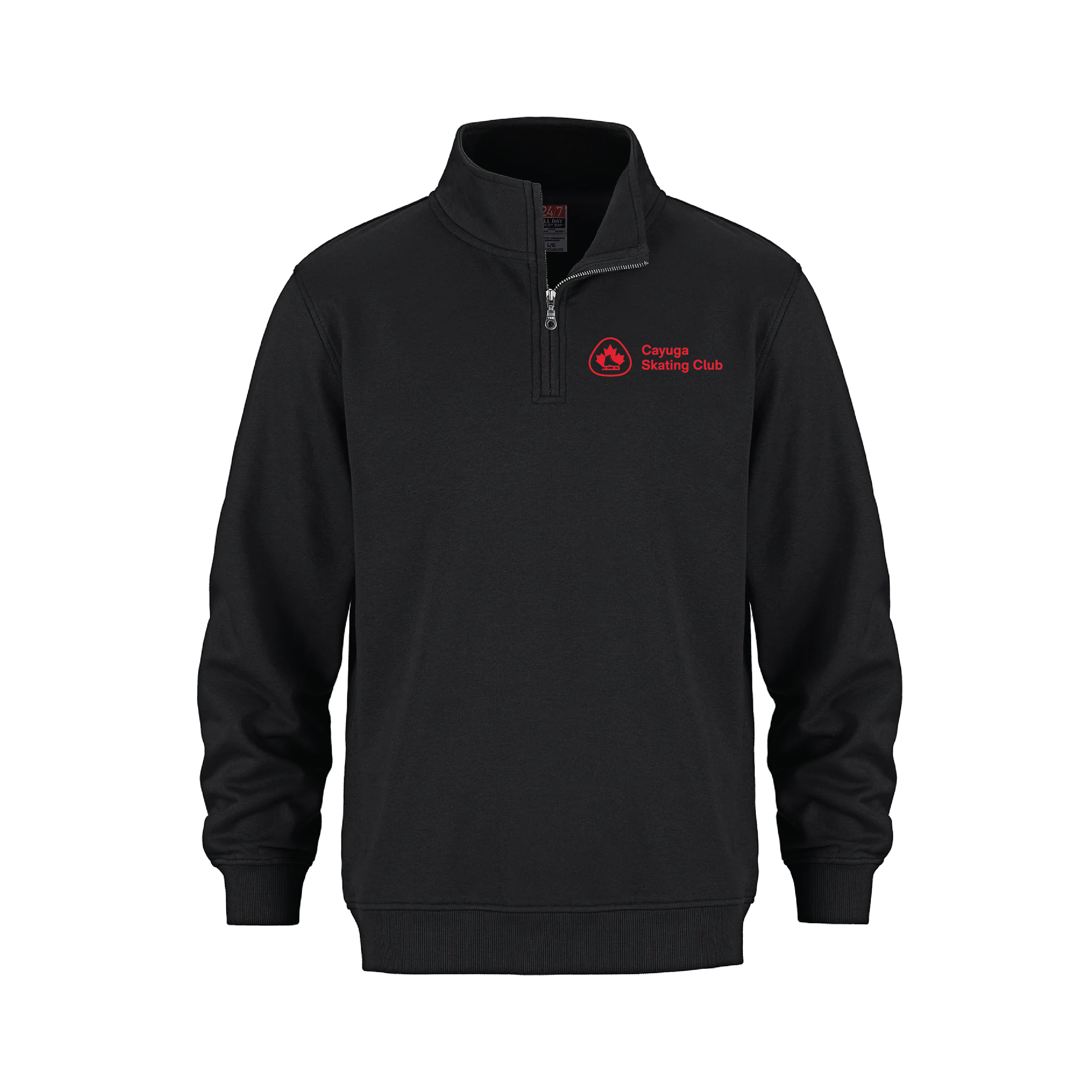 CAYUGA SKATING CLUB - YOUTH 1/4 ZIP FLEECE PULLOVER