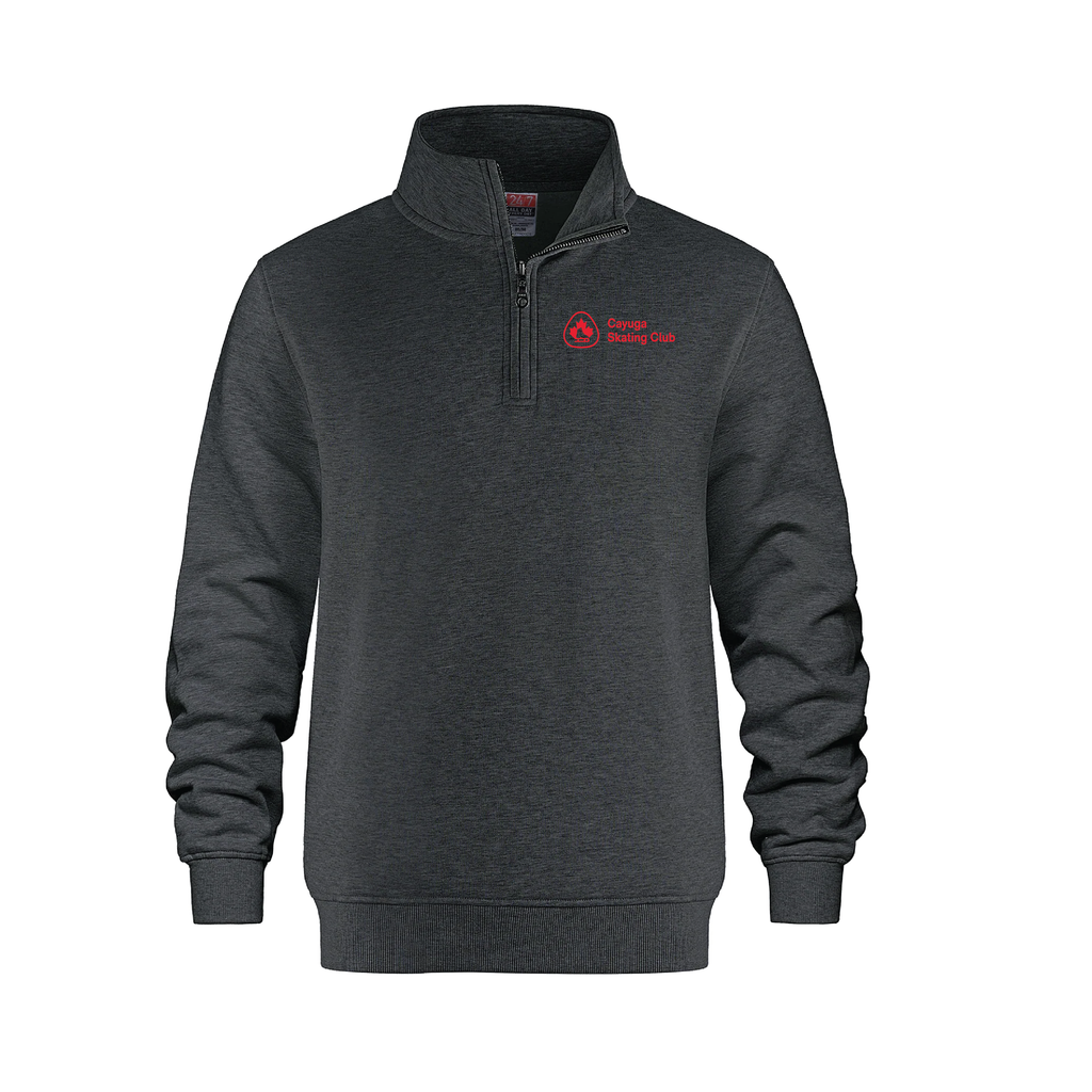 CAYUGA SKATING CLUB - ADULT 1/4 ZIP FLEECE PULLOVER