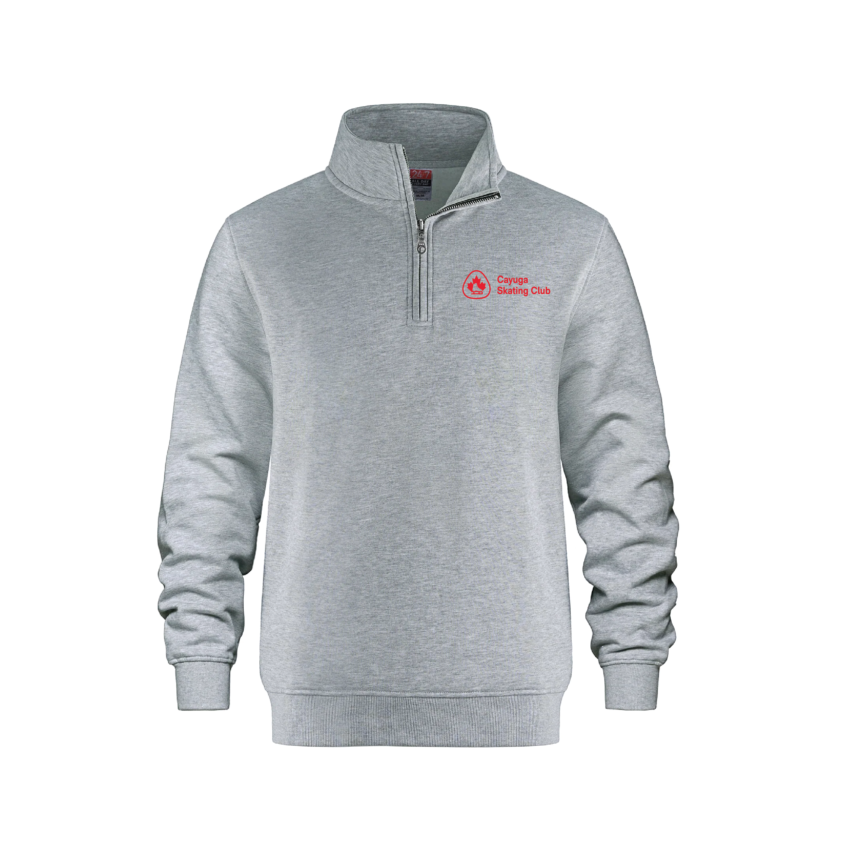 CAYUGA SKATING CLUB - ADULT 1/4 ZIP FLEECE PULLOVER