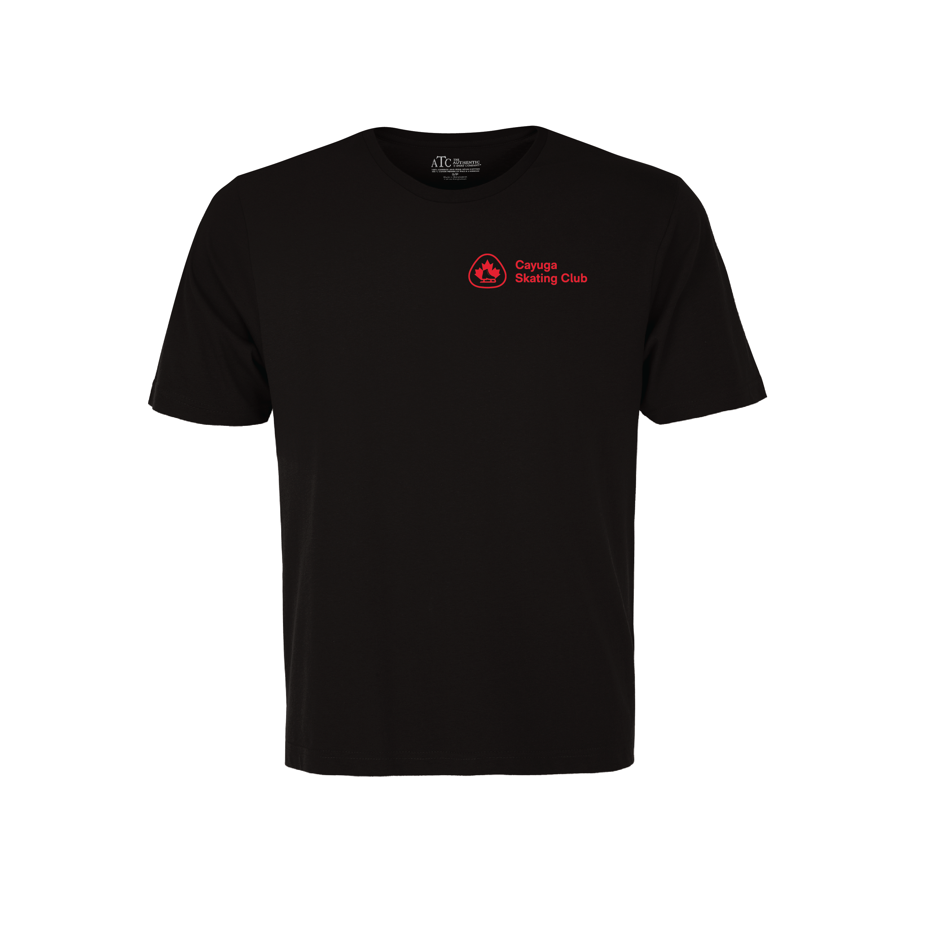 CAYUGA SKATING CLUB - ADULT COTTON RINGSPUN T-SHIRT