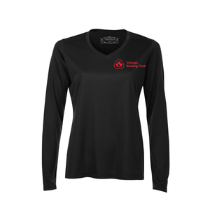 CAYUGA SKATING CLUB - ADULT LONG SLEEVE DRI FIT SHIRT