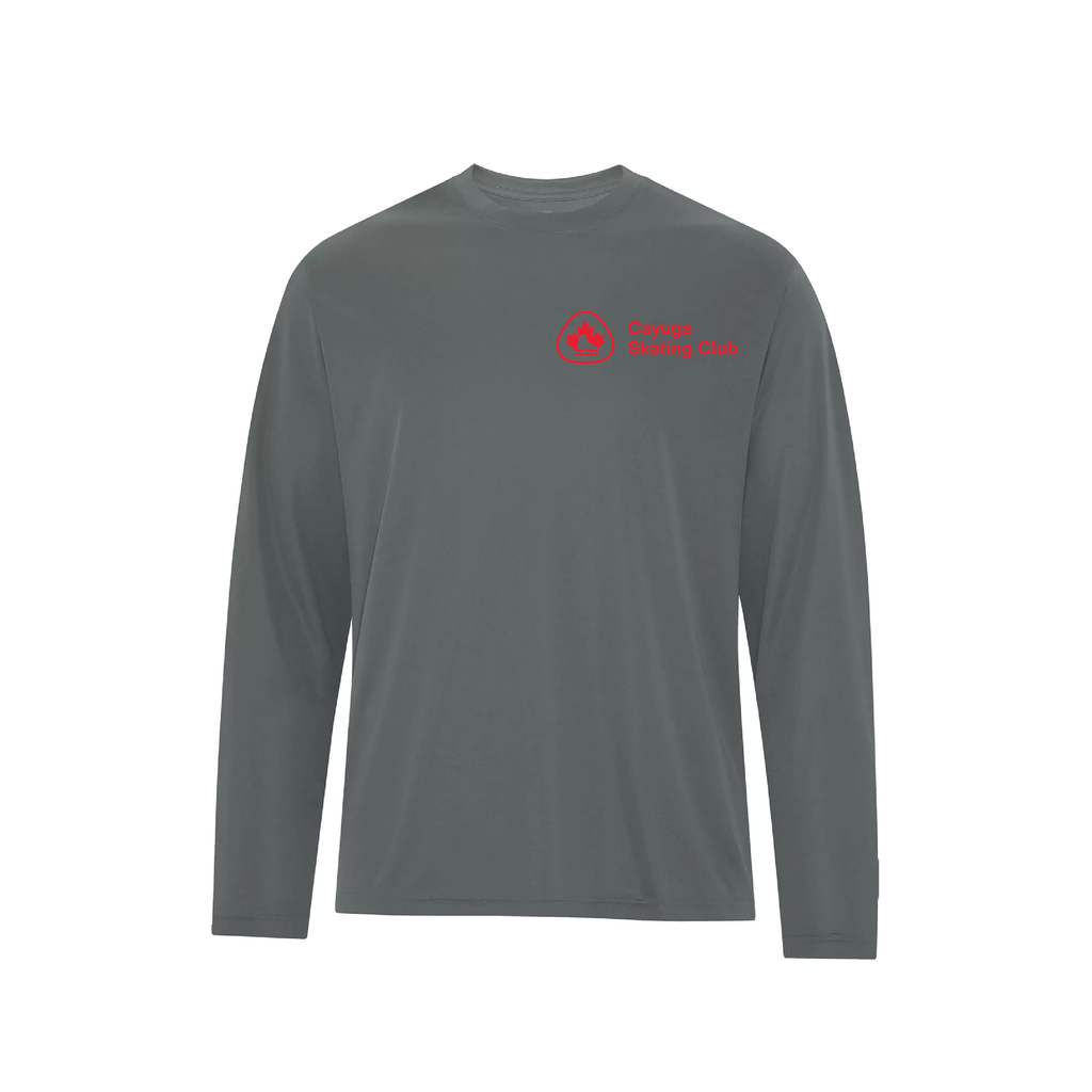 CAYUGA SKATING CLUB - ADULT LONG SLEEVE DRI FIT SHIRT
