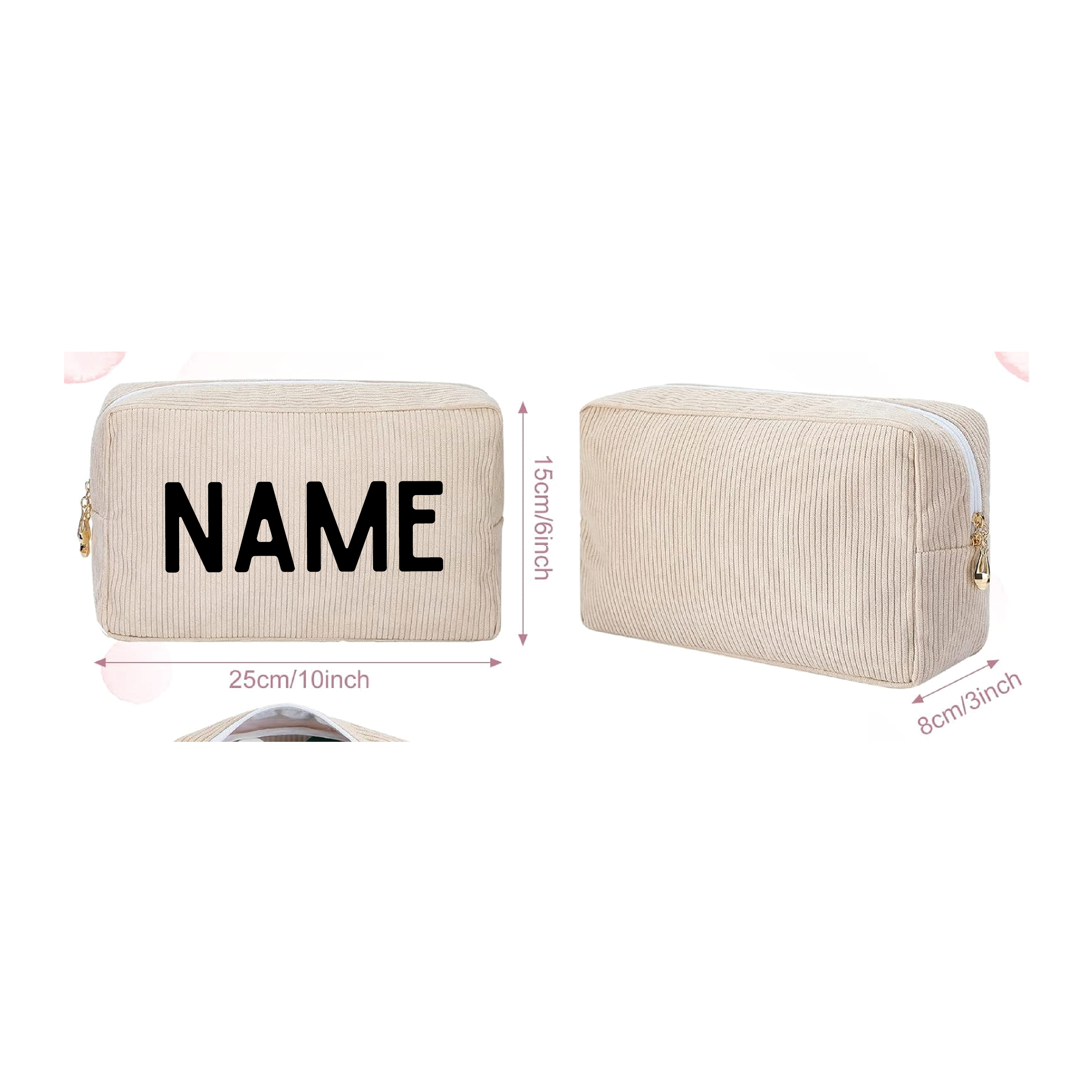 Nexxice - Corduroy Makeup Bag