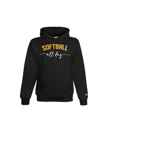 Custom Softball Champion Fleece Hoodie