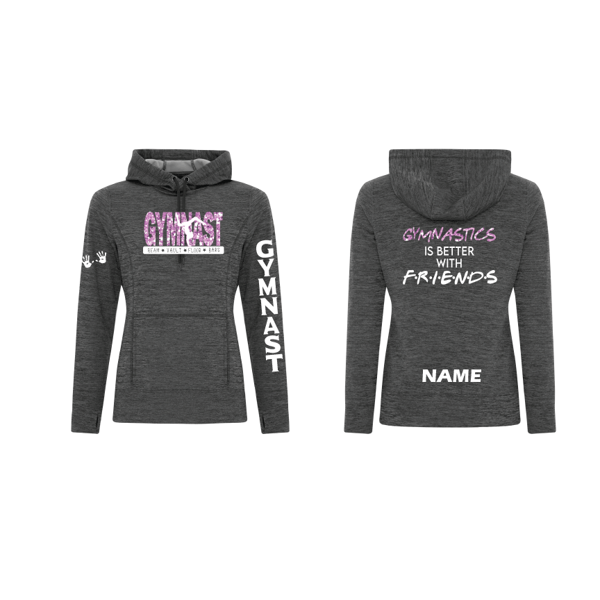 Custom Ladies Gymnastics Dynamic Fleece Tech Hoodie