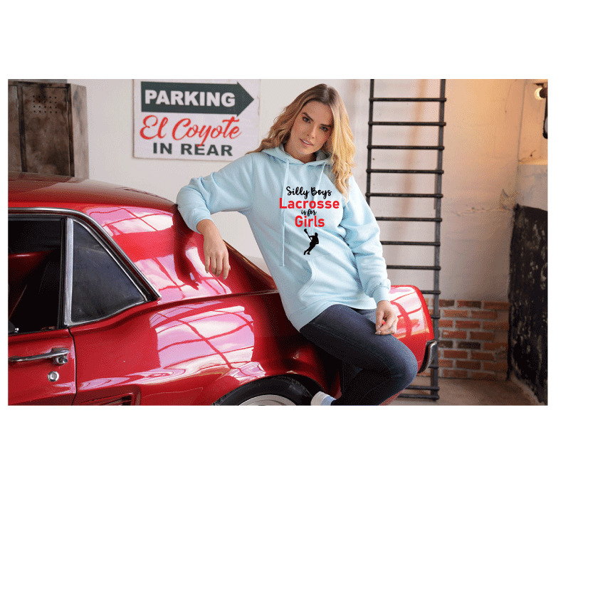 CUSTOM LACROSSE FLEECE HOODIE