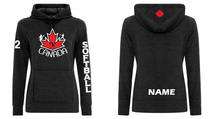 Custom Ladies Softball Dynamic Fleece Tech Hoodie