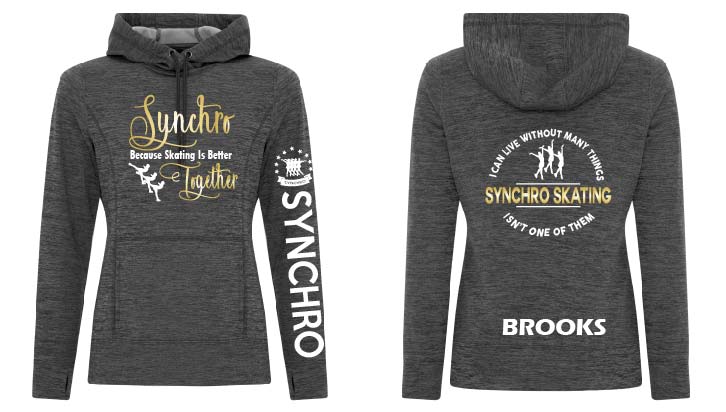 Custom Ladies Synchro Skating Dynamic Tech Sweater